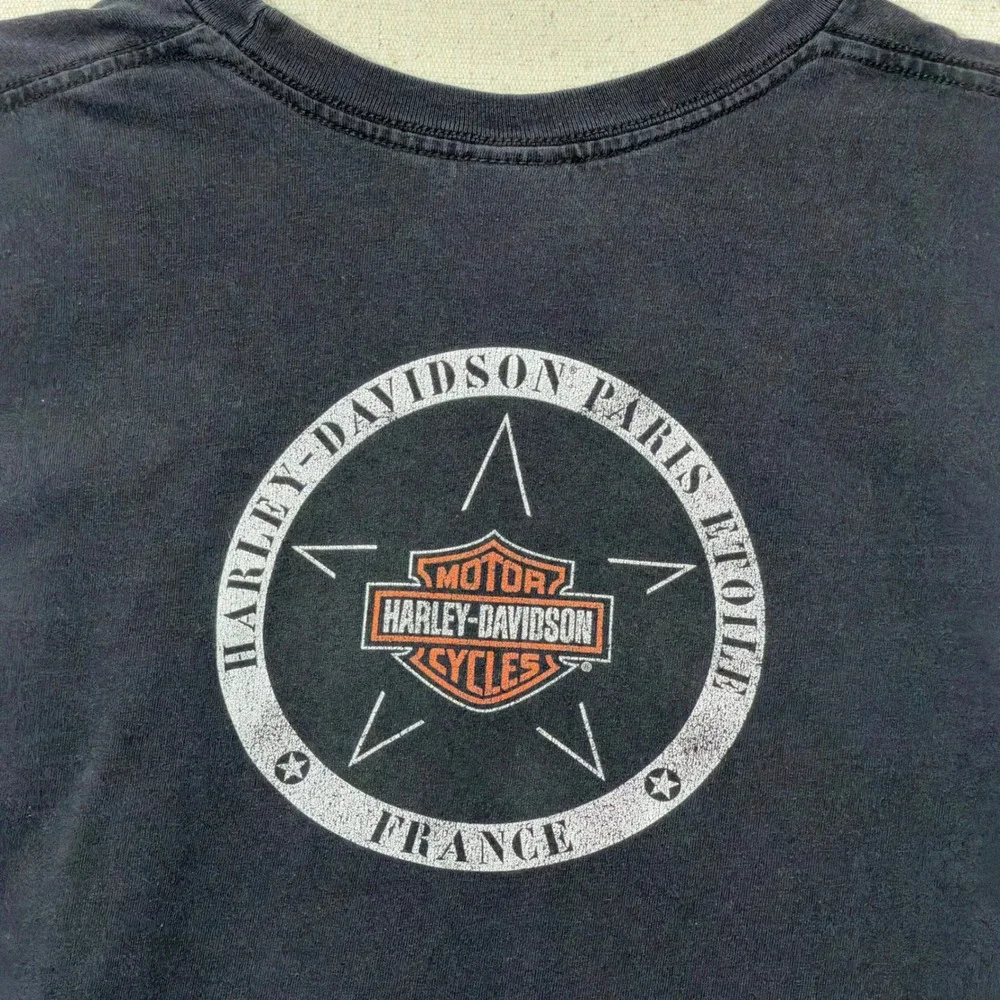 Harley Davidson Normandy D Day 1944 T Shirt Mens 2XL WWII Military France